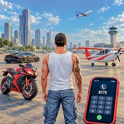 Icono de Indian Mafia Crime Bike 3D