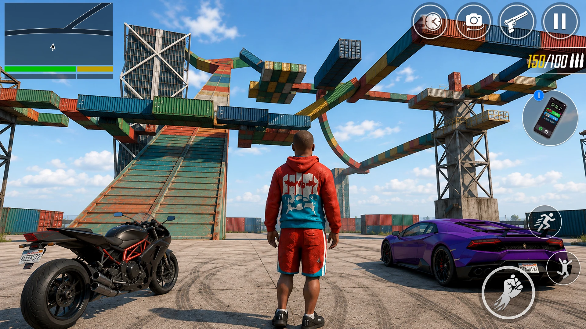Indian Bike Driving Sim Games screenshot