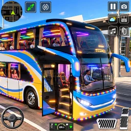 Symbol von City Driving Sim Bus Game 3d
