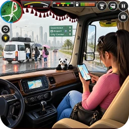 Icono de Euro Van Simulator Games 3D